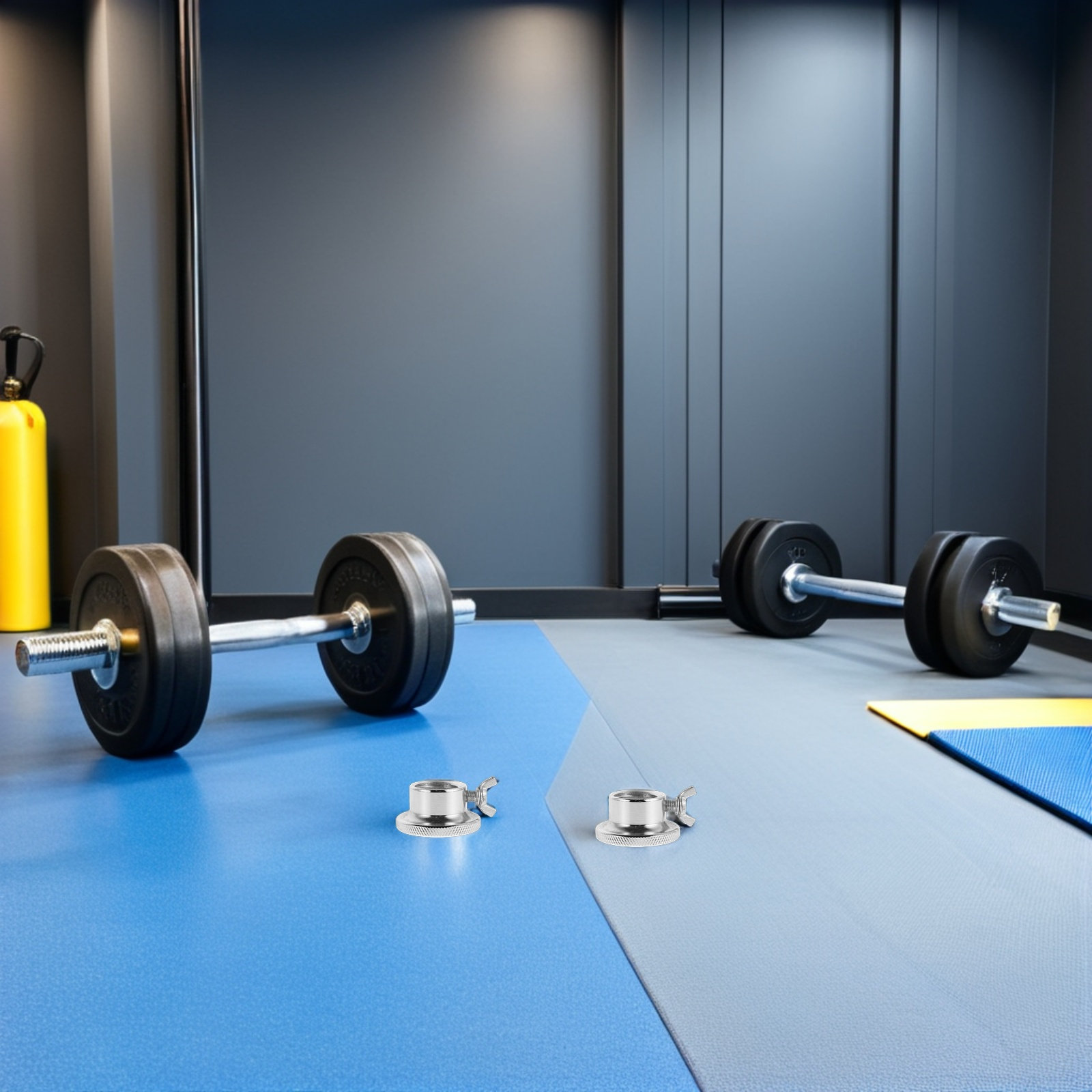 Home Gym Training - 4 Peças Porcas Antideslizantes para Halteres,
