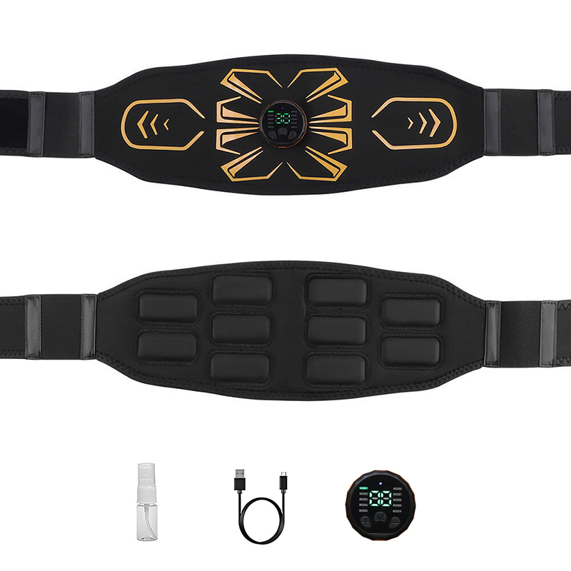 Home Gym Electric Machine - Cinto Tonificador Abdominal Inteligente para Treino
