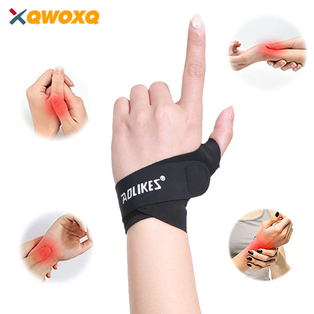 Lifting Straps Wrist - Cinta de polegar ajustável pulseira suporte