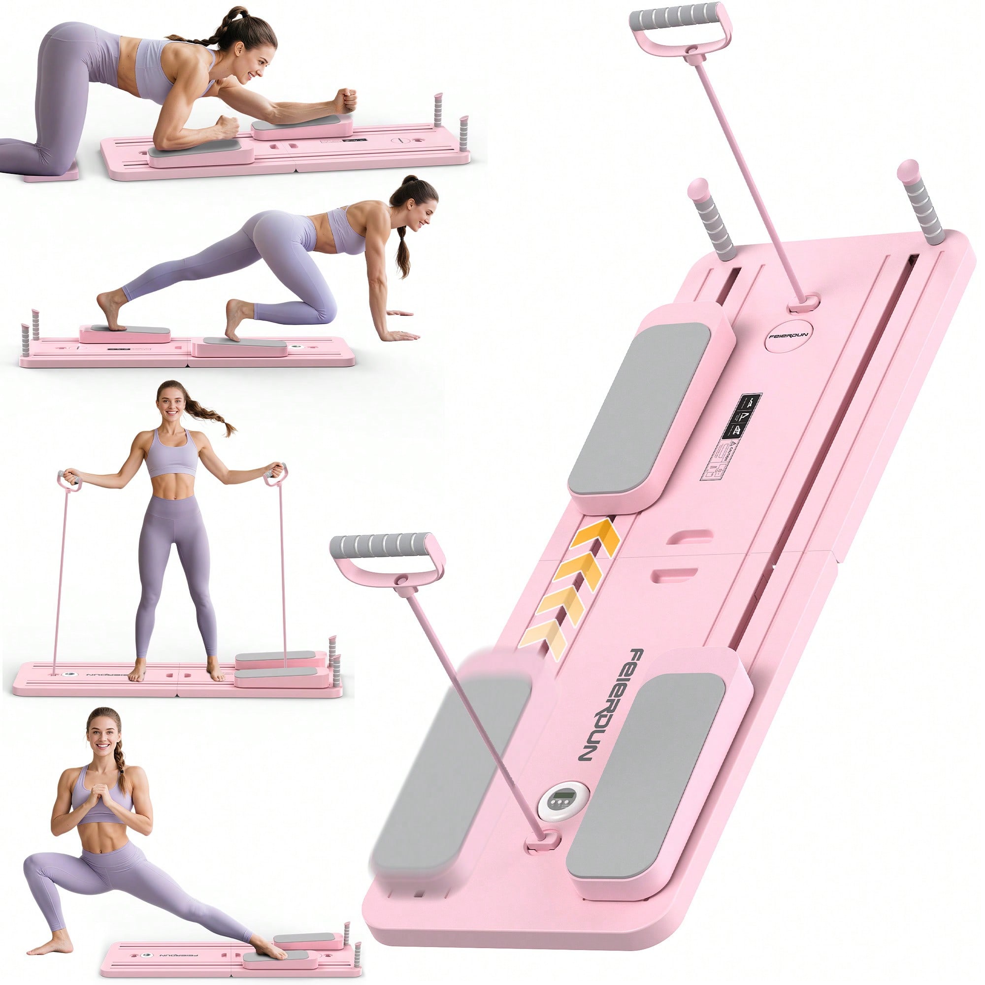 Home Gym For Small Spaces - FEIERDUN Prancha de Fitness Multifuncional com