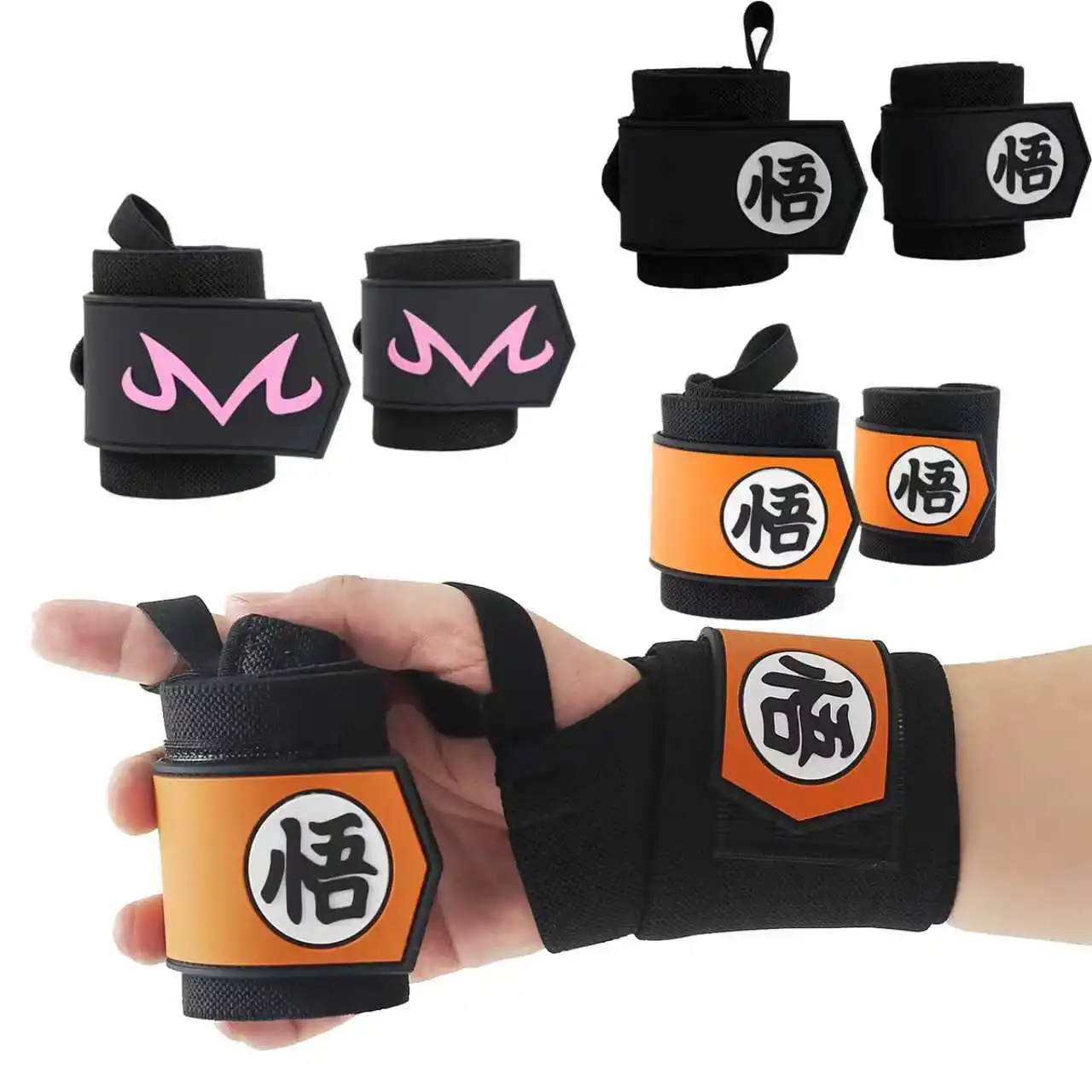 Lifting Straps Wrist - 1 Par de Faixas de Suporte