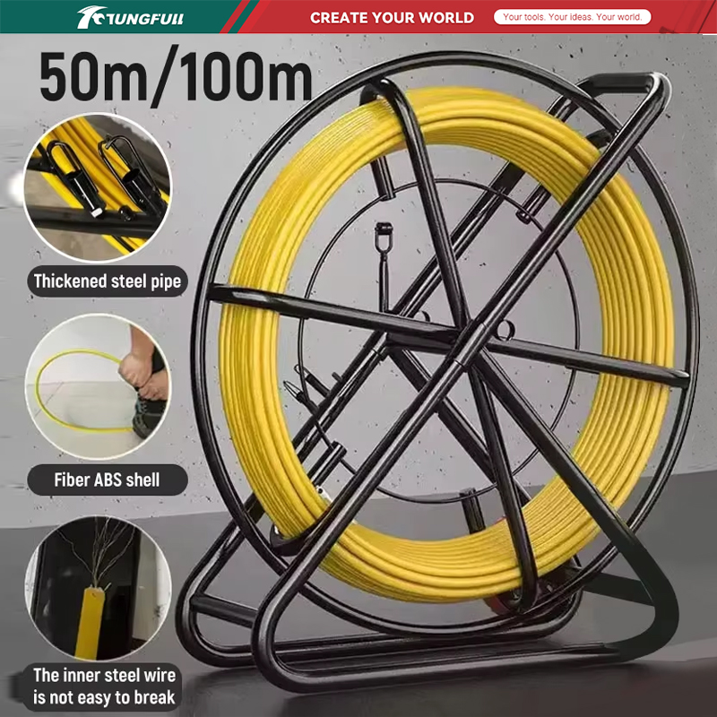 Cable Pulley System - TUNGFULL 50M 100M Cabo de Fibra