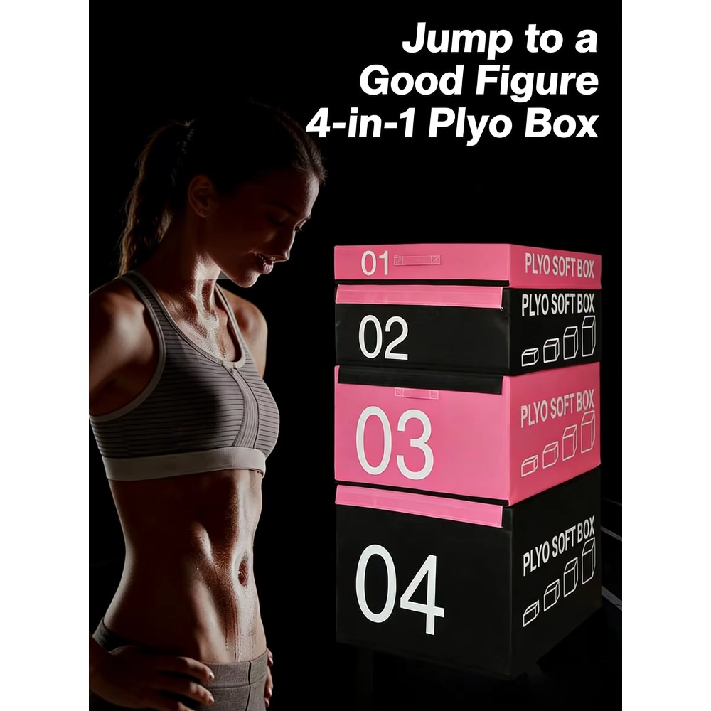 Plyo Box Set - Conjunto de Caixas de Salto Plyo