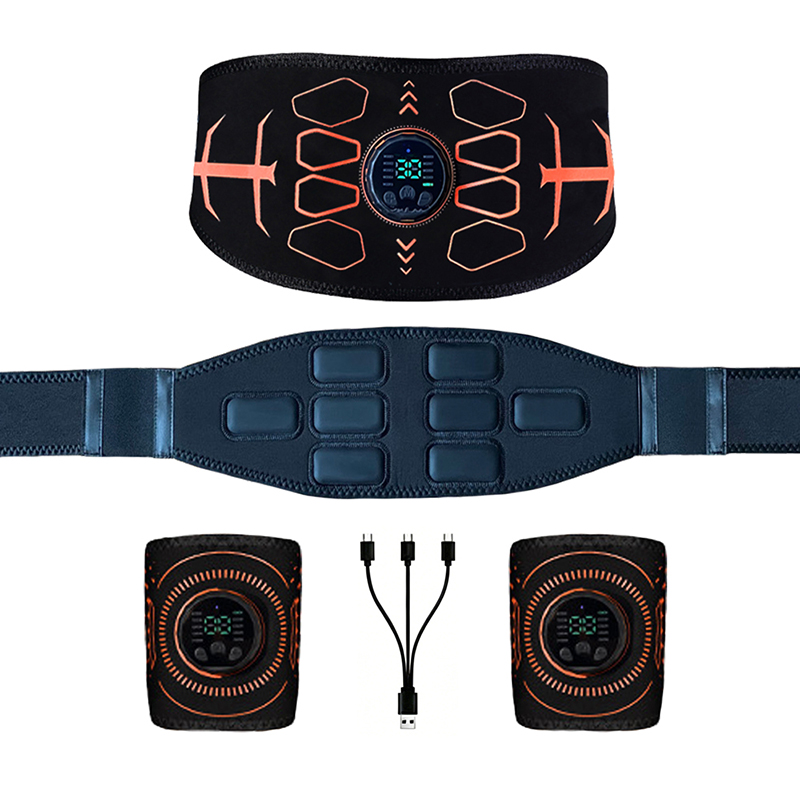 Home Gym Electric Machine - Cinto inteligente de tonificação abdominal, treinador