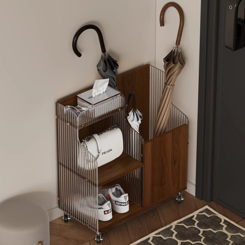 Home Gym Folding Rack - Organizador de armazenamento para tapete de