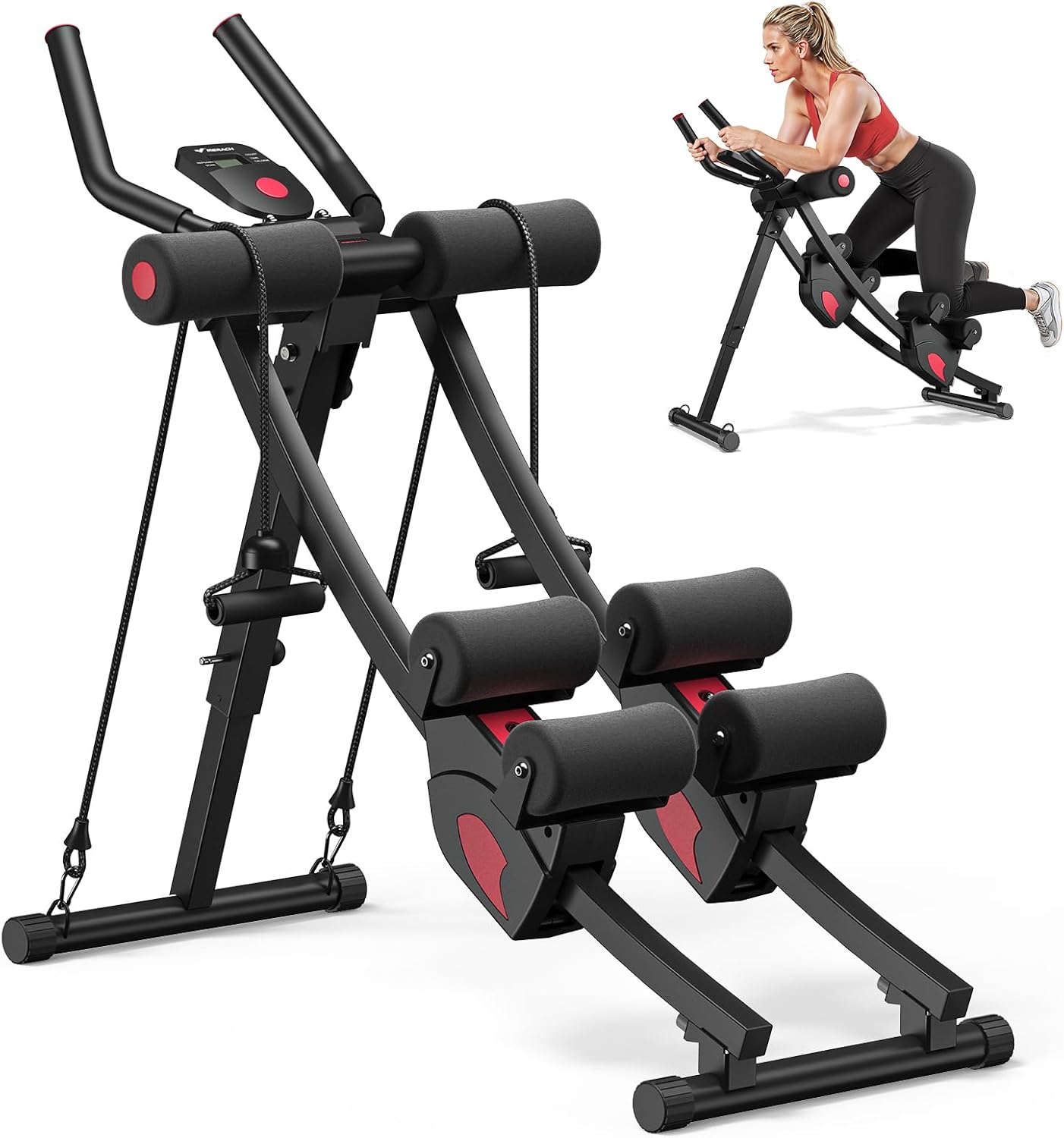 Home Gym Foldable - Equipamento de Ginástica Doméstica, Aço Resistente,