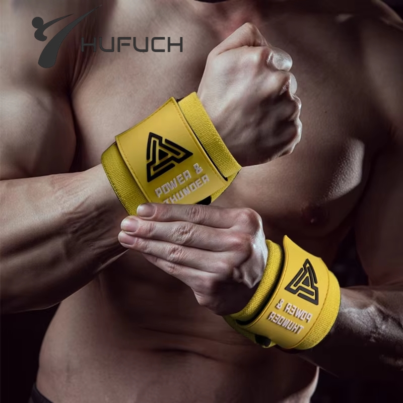 Lifting Straps Wrist - 1 par de pulseiras fitness de