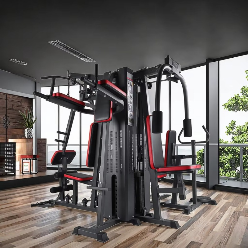 Home Gym Cable Machine - Equipamento de Ginástica Multifuncional Integrado para