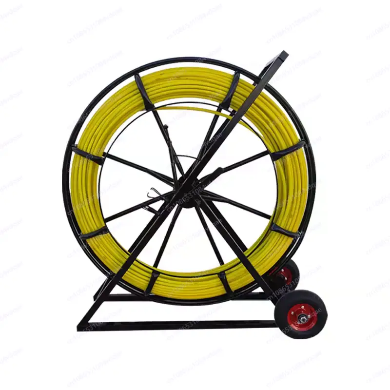 Cable Pulley System - Novo cabo de fibra de vidro