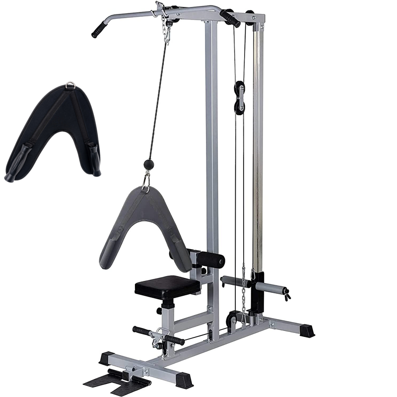 Home Gym Cable Machine - V-shape Abdominal Crunch Harness Straps Belt,