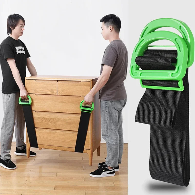 Lifting Straps Wrist - Cintas Ajustáveis para Transporte de Móveis,