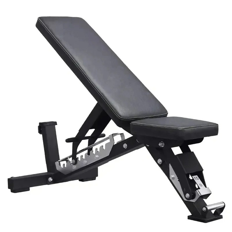 Home Gym Foldable - Banco dobrável com halteres ajustável -