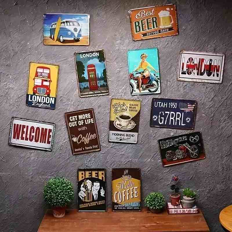 Placa de Metal Moderna Minimal - Home Gym Minimalist avaliação e preço