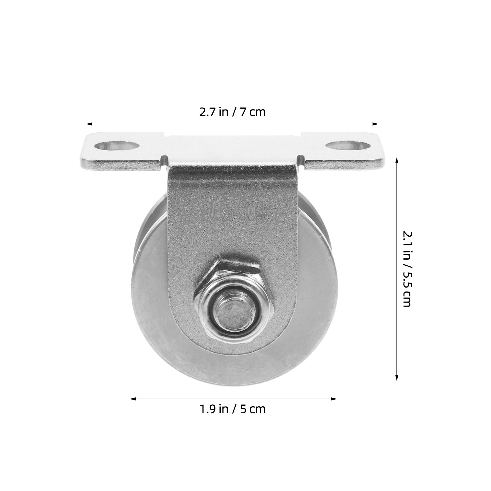 2 Peças Roldana de Cabo de Aço - Cable Pulley System avaliação e preço