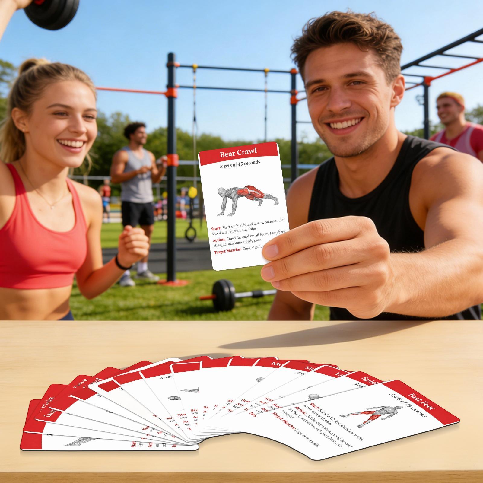 Cartões de Exercício, Pacote c - Home Gym Outfit avaliação e preço