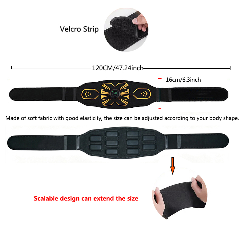 Cinto Tonificador Abdominal In - Home Gym Electric Machine avaliação e preço