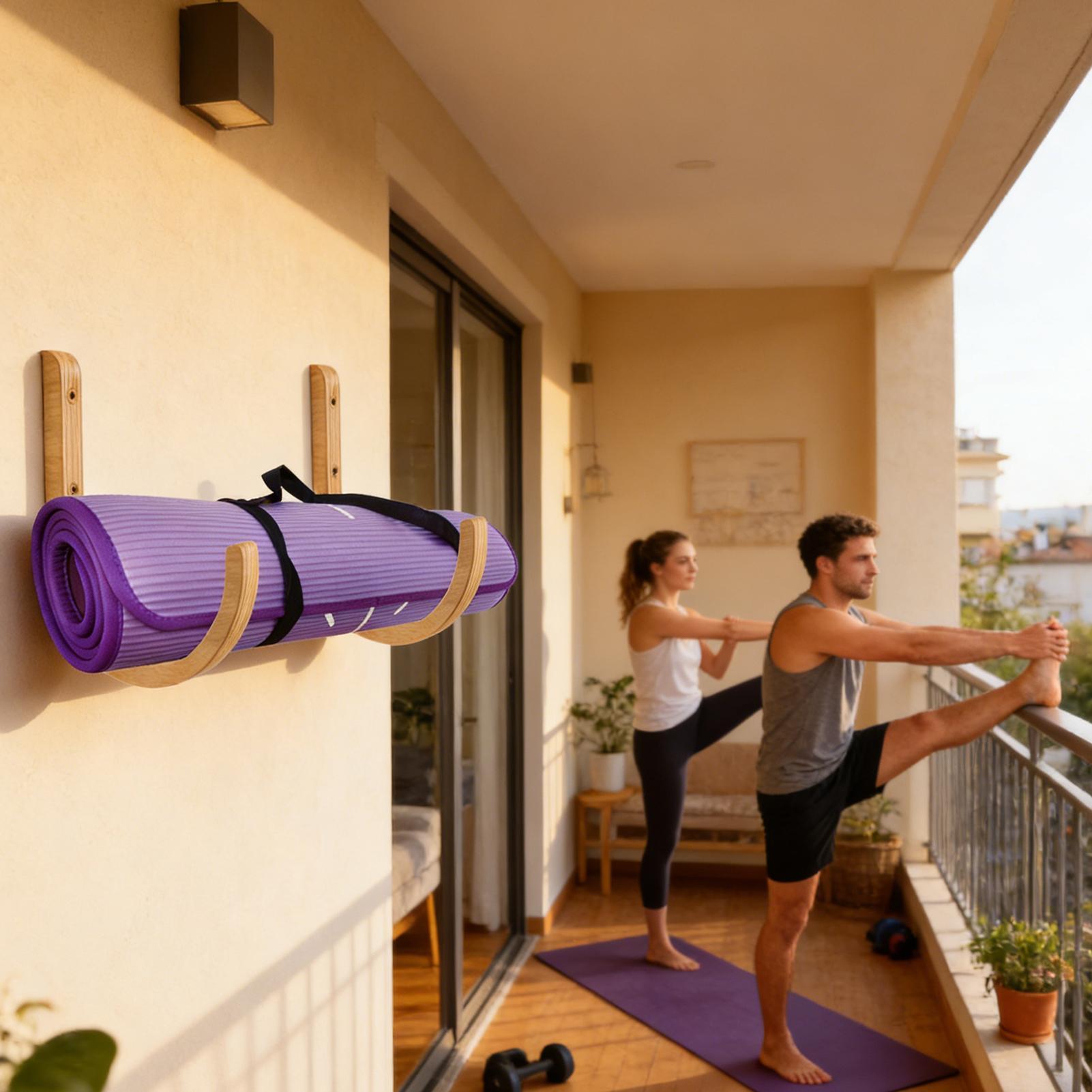 Organizador de tapete de ioga, - Home Gym Folding Rack avaliação e preço