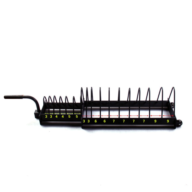 Suporte Horizontal para Discos - Home Gym Equipment Diy avaliação e preço