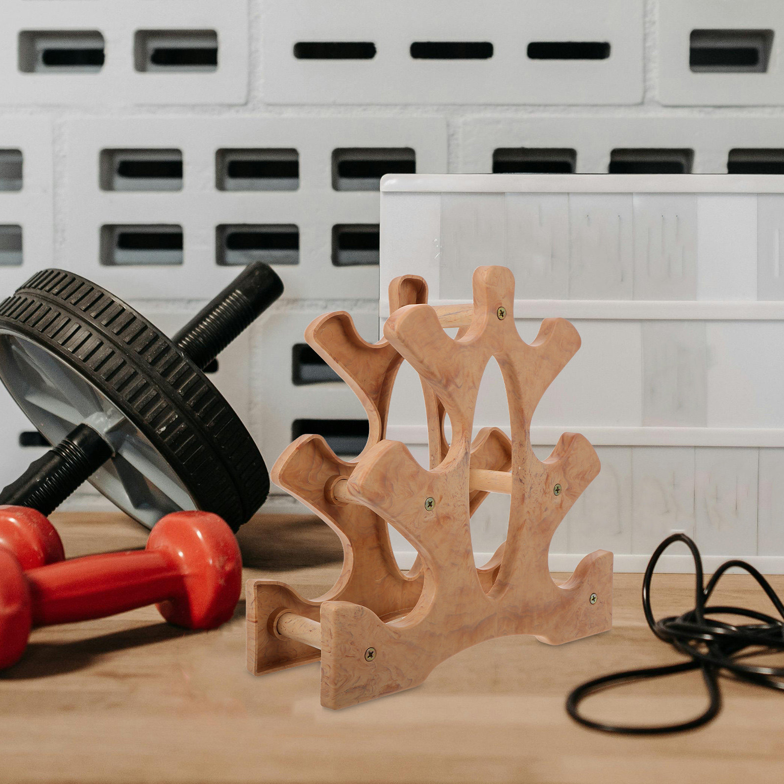 Suporte para Halteres Pequeno  - Home Gym For Small Spaces avaliação e preço