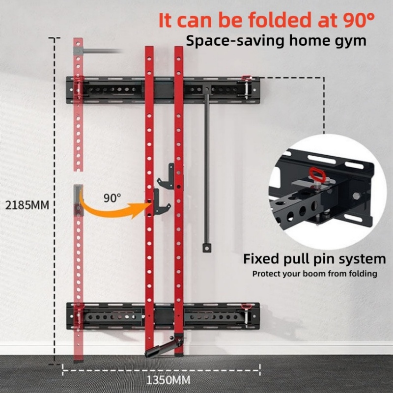 Suporte de Força Ajustável Dob - Home Gym Folding Rack avaliação e preço