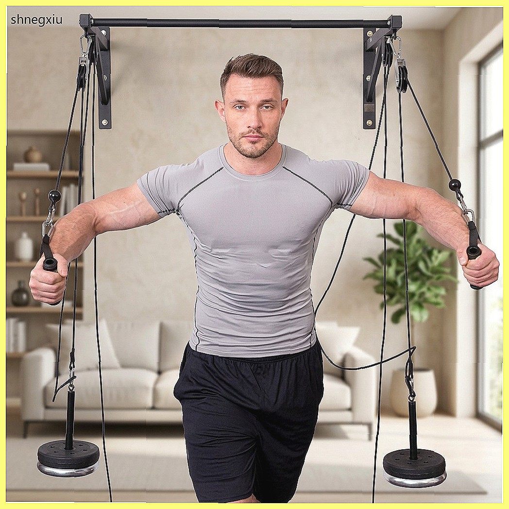 Sistema de Polias DIY Montado  - Home Gym Equipment Diy avaliação e preço