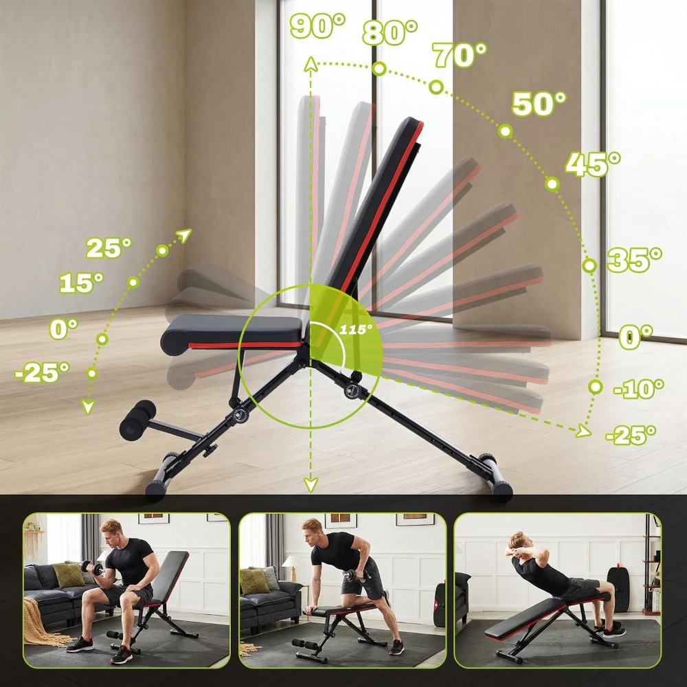 Banco de musculação ajustável  - Home Gym Foldable avaliação e preço