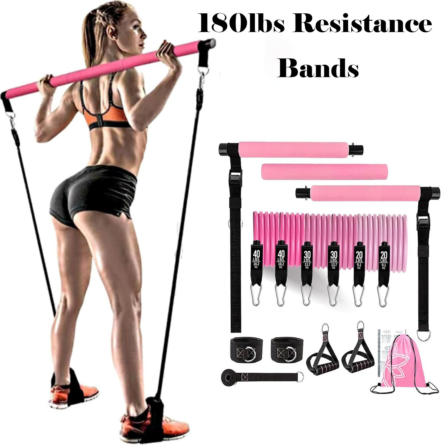 Conjunto de Bandas de Resistên - Home Gym Outfit avaliação e preço