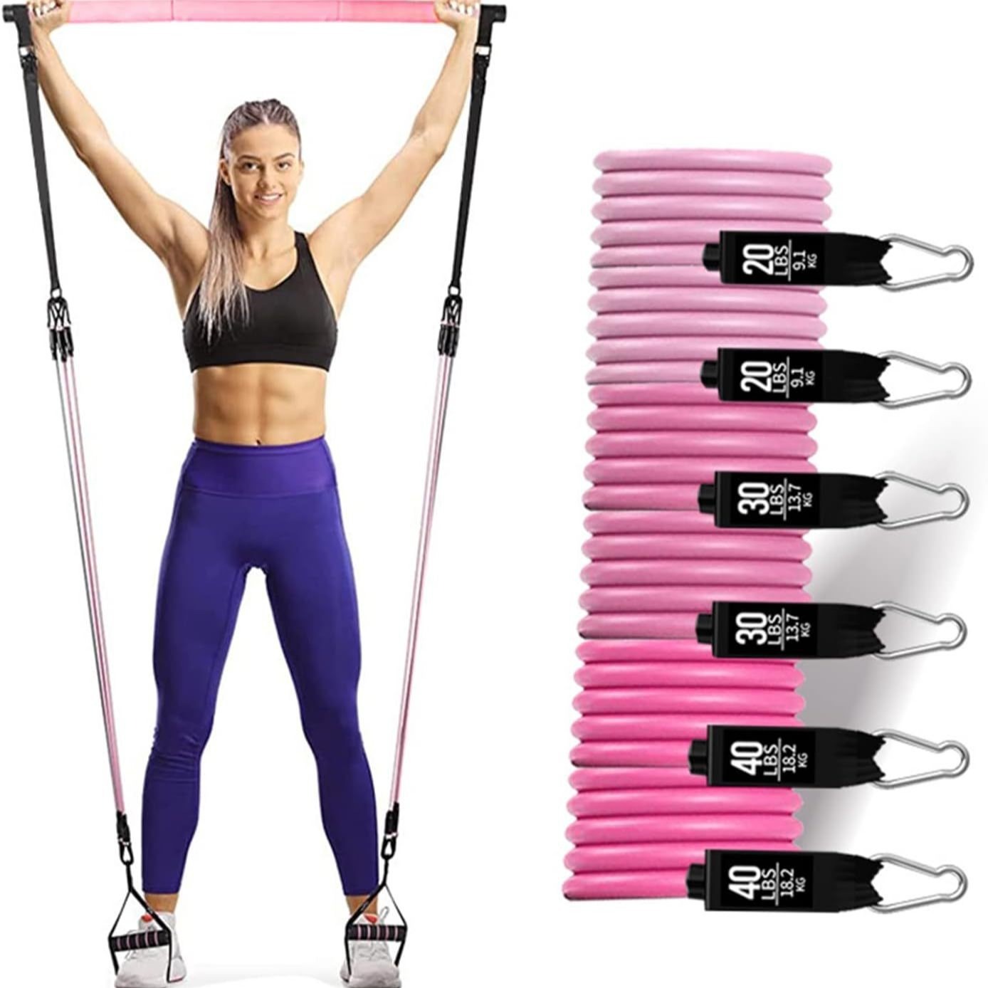 Conjunto de Bandas de Resistên - Home Gym Outfit avaliação e preço