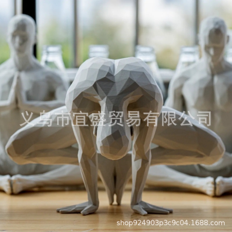 Estatueta de homem de yoga min - Home Gym Minimalist avaliação e preço