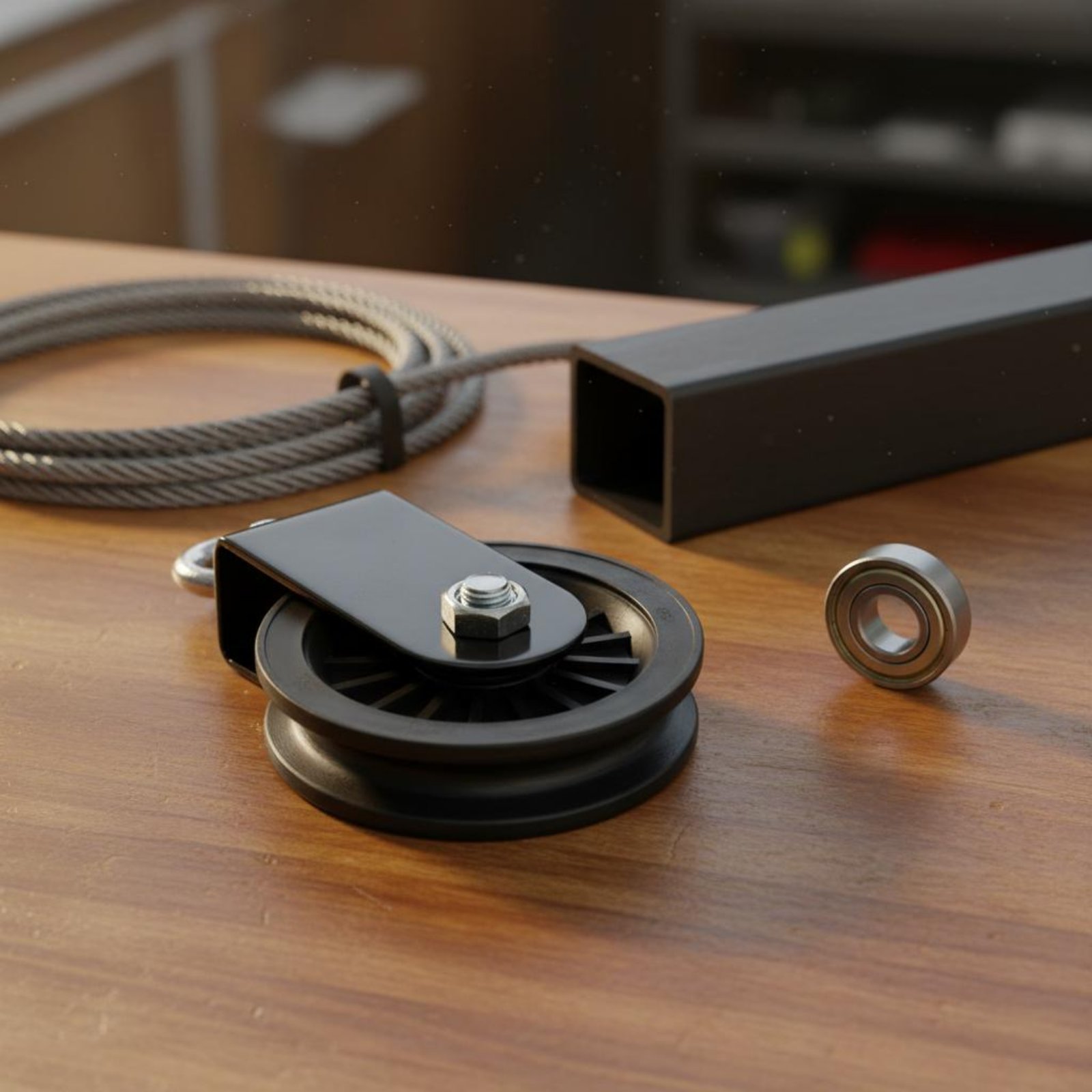 Suporte de Polia Silencioso pa - Cable Pulley System avaliação e preço