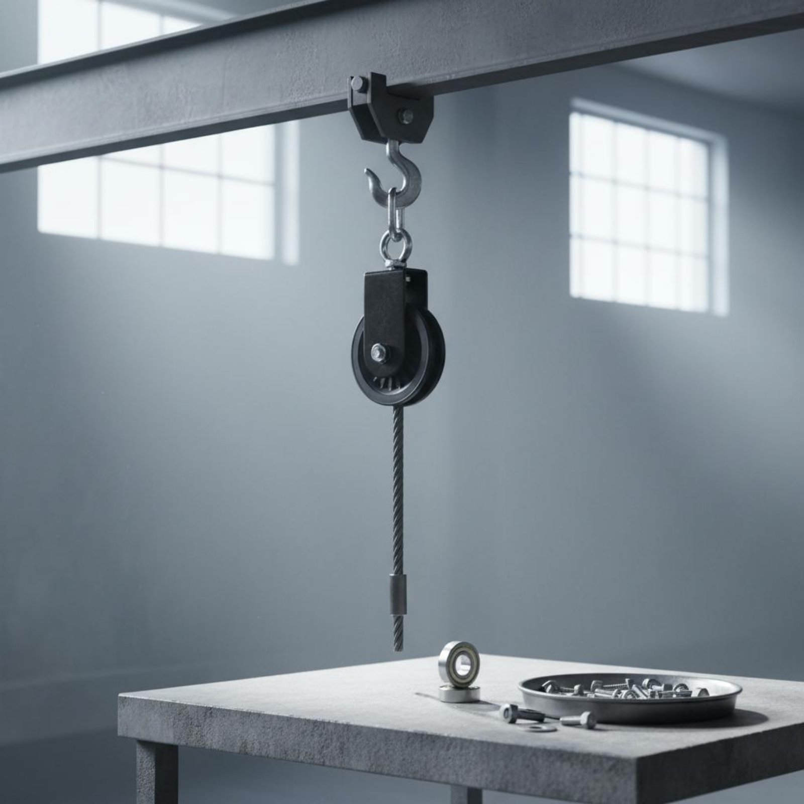 Suporte de Polia Silencioso pa - Cable Pulley System avaliação e preço