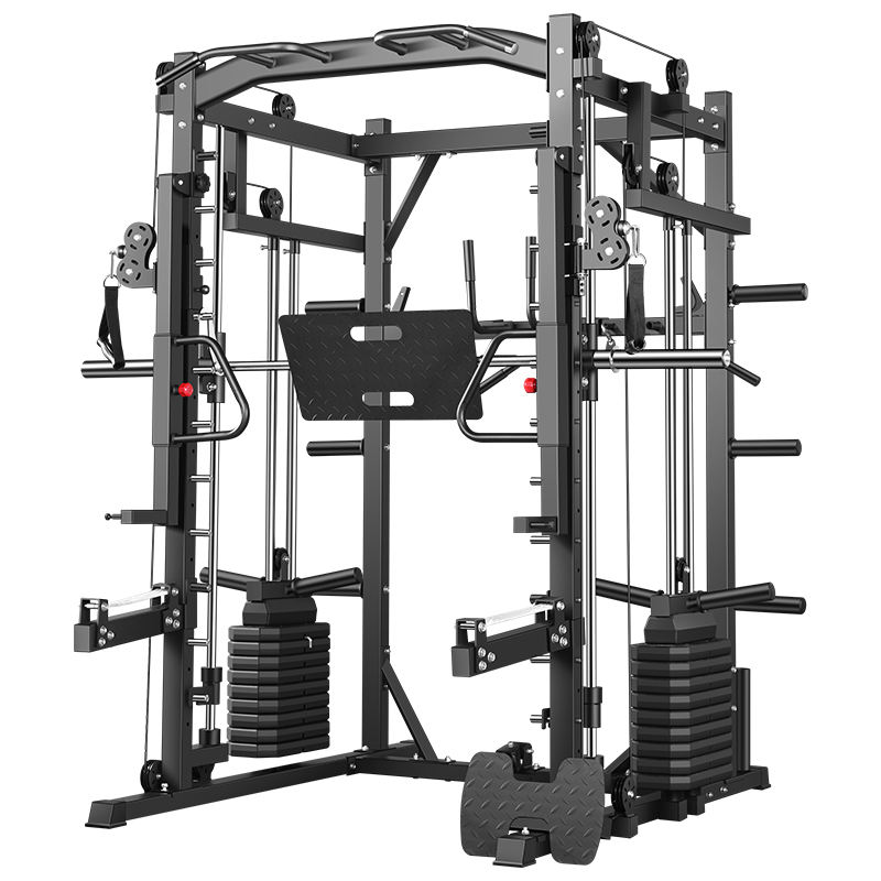 Smith Machine: Novo Rack de Tr - Home Gym Folding Rack avaliação e preço
