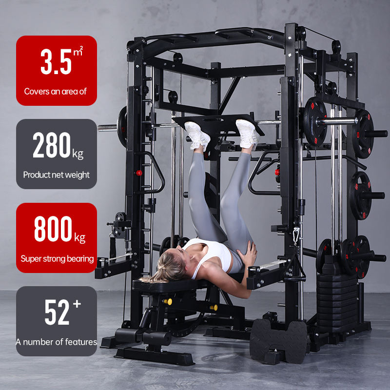 Smith Machine: Novo Rack de Tr - Home Gym Folding Rack avaliação e preço