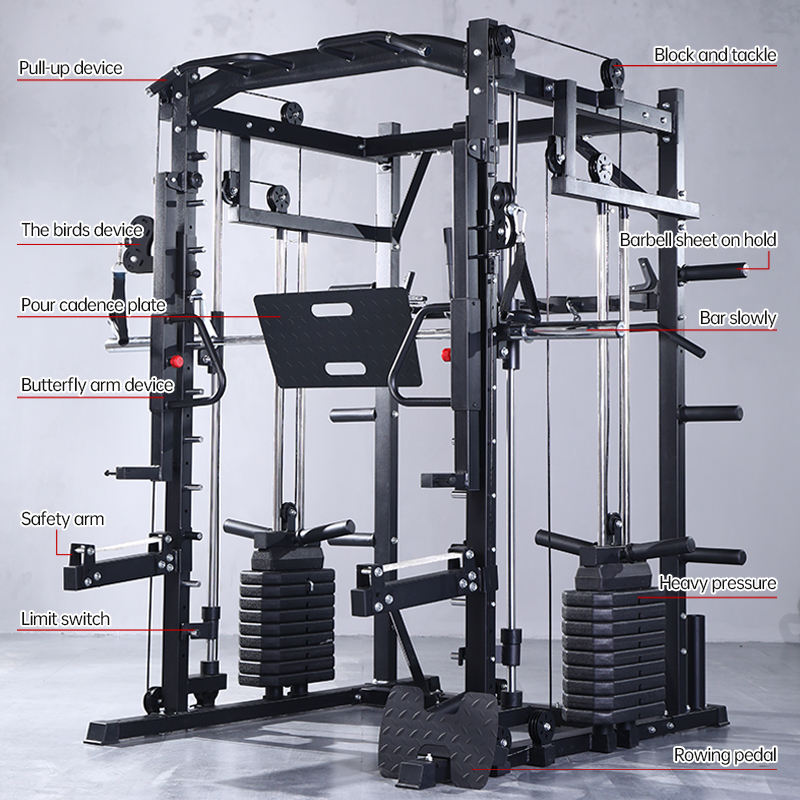 Smith Machine: Novo Rack de Tr - Home Gym Folding Rack avaliação e preço