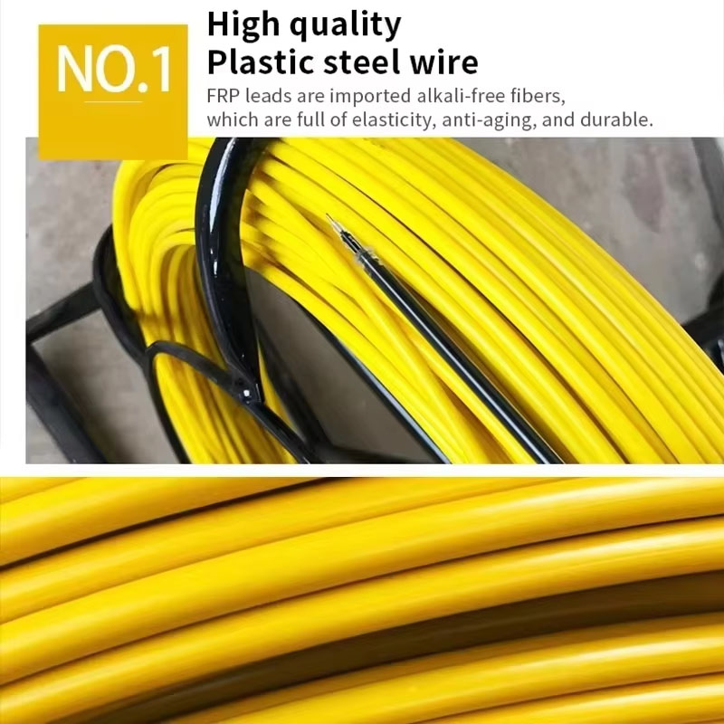 TUNGFULL 50M 100M Cabo de Fibr - Cable Pulley System avaliação e preço