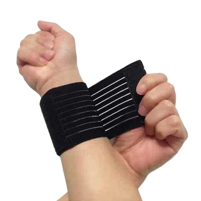 1 pçs bandagem elástica mão es - Lifting Straps Wrist avaliação e preço