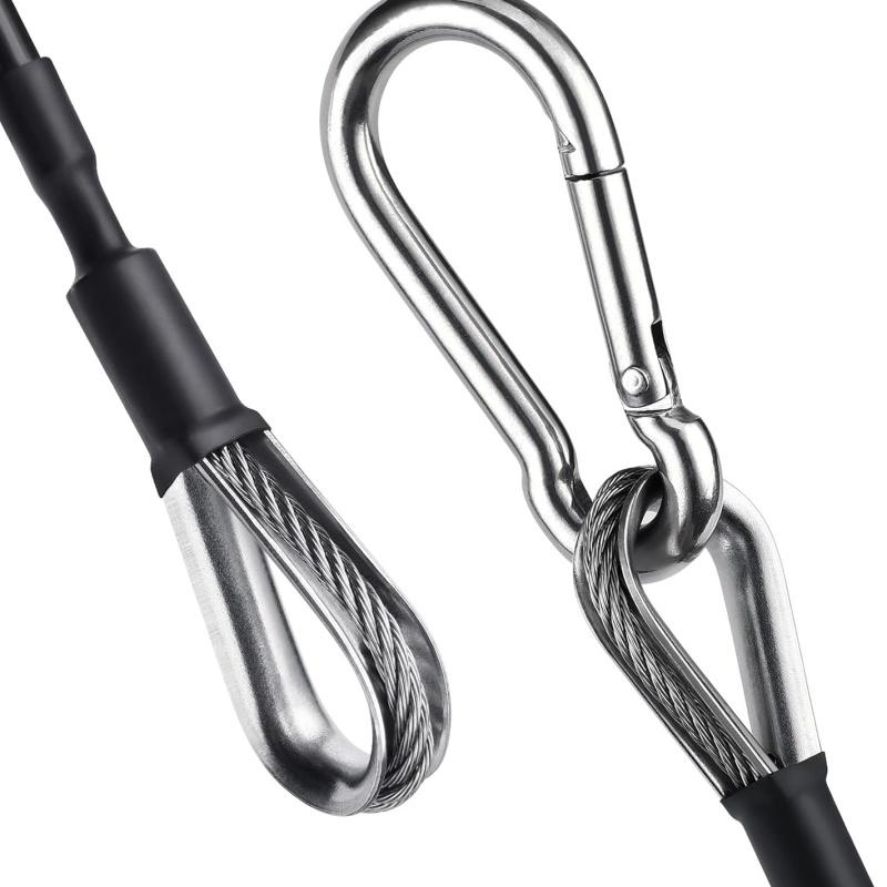 1/2 pçs extensão de cabo de gi - Home Gym Cable Machine avaliação e preço
