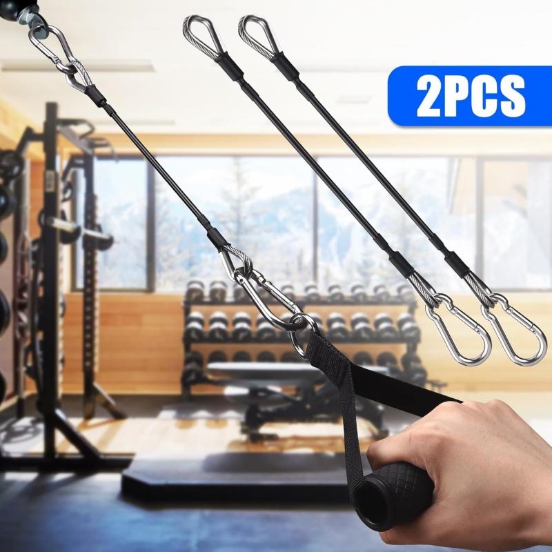 1/2 pçs extensão de cabo de gi - Home Gym Cable Machine avaliação e preço