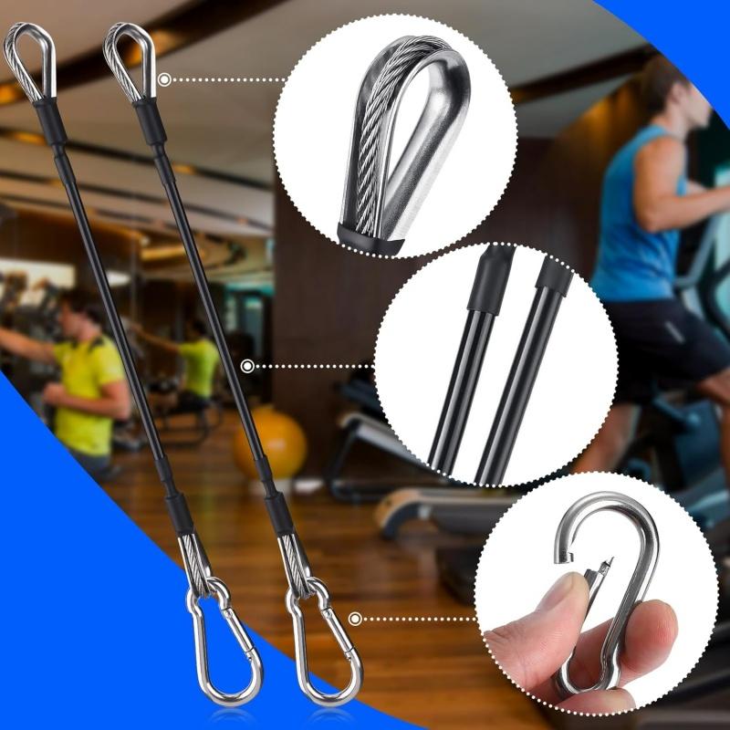 1/2 pçs extensão de cabo de gi - Home Gym Cable Machine avaliação e preço