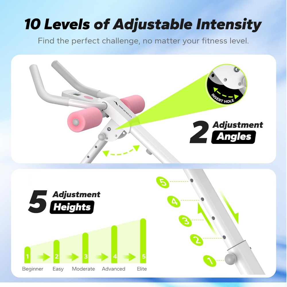 Máquina de Treino Abdominal Aj - Home Gym Foldable avaliação e preço