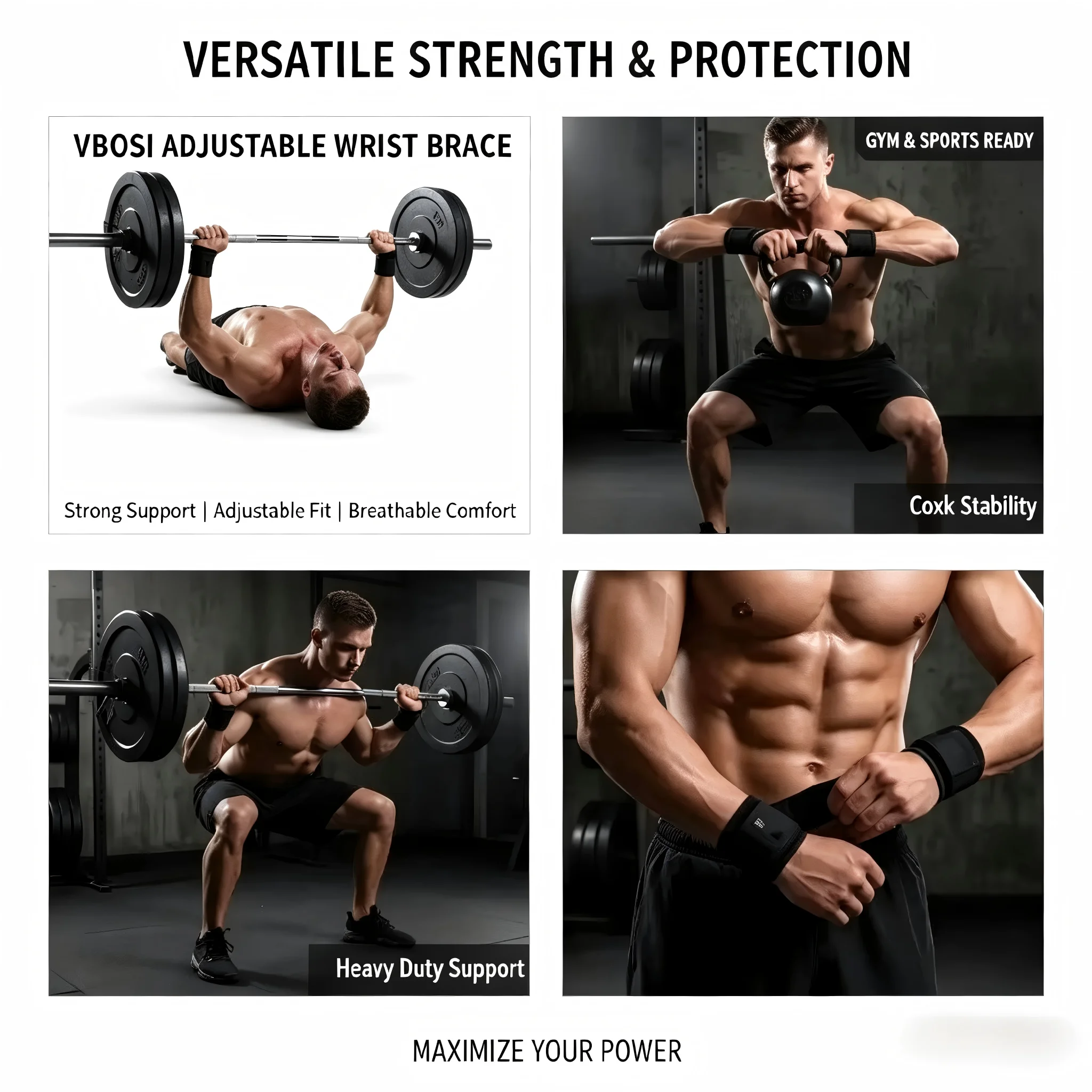 Faixas de Pulso Profissionais  - Lifting Straps Wrist avaliação e preço