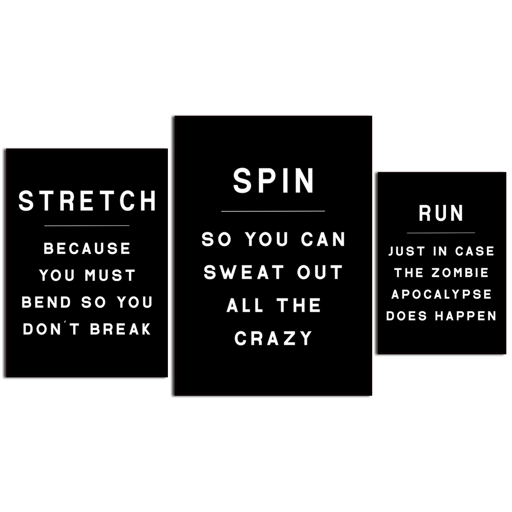Arte de parede de ginástica |  - Home Gym Minimalist avaliação e preço