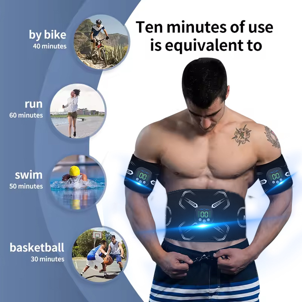 Estimulador Muscular EMS, Trei - Home Gym Electric Machine avaliação e preço