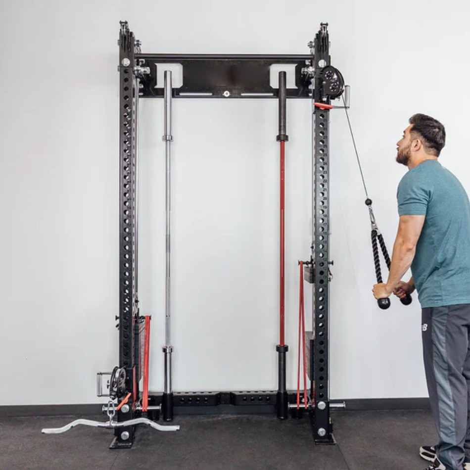 Equipamento de Academia Multif - Home Gym Folding Rack avaliação e preço