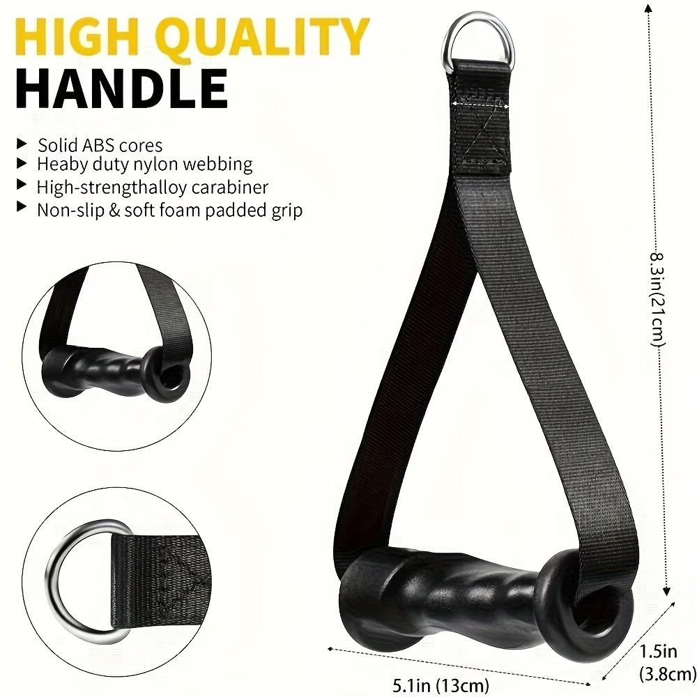 1 Par de Alças Ergonômicas par - Cable Pulley System avaliação e preço