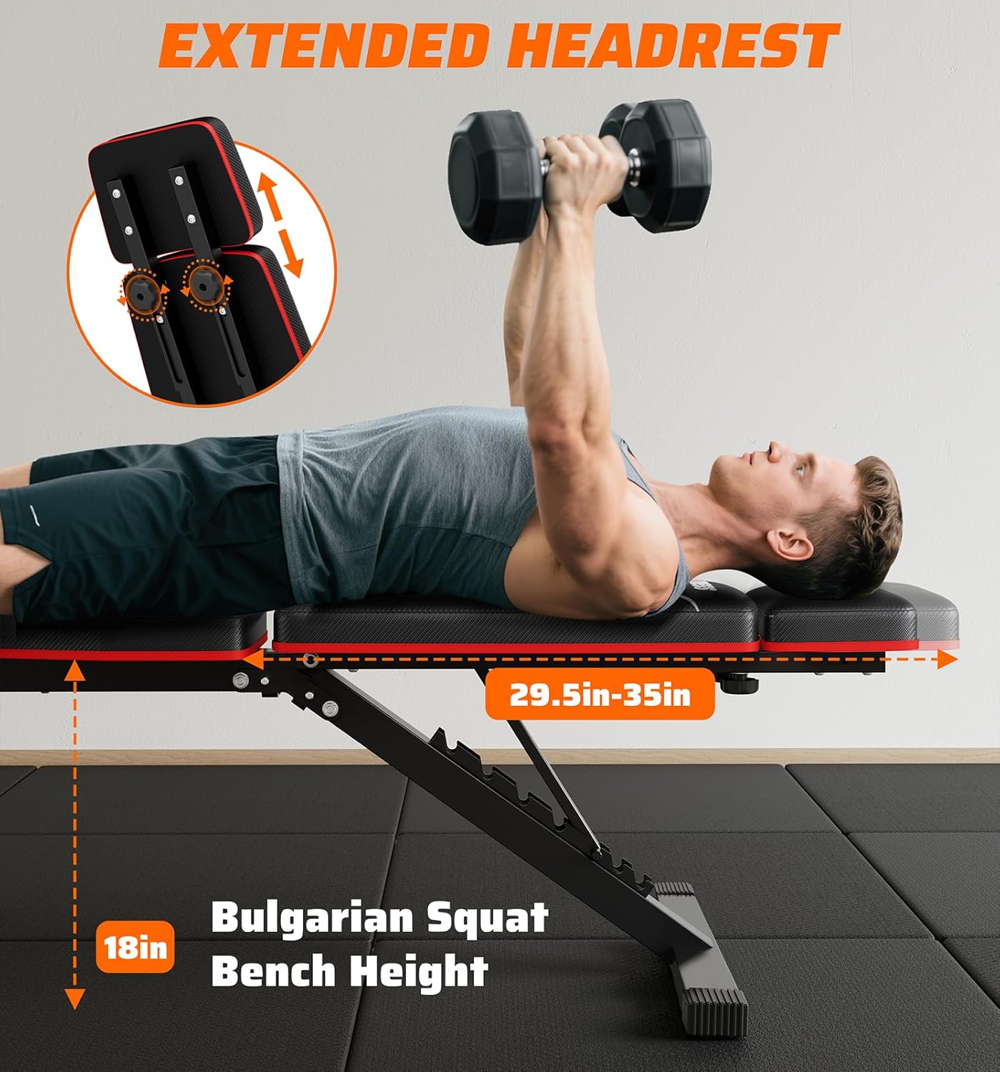 Banco de Peso Dobrável para Ac - Home Gym Foldable avaliação e preço