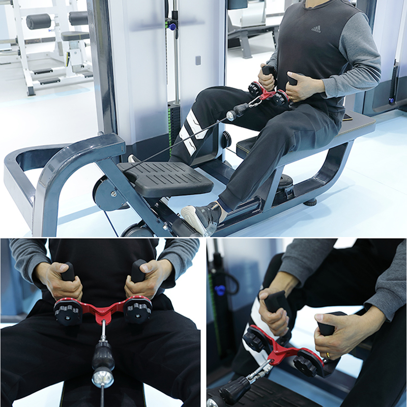 Ajustável fitness lat puxar pa - Cable Pulley System avaliação e preço