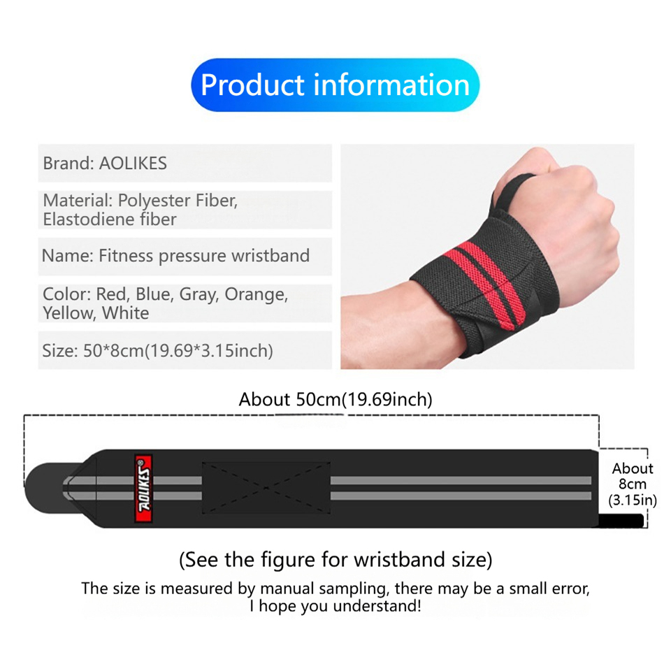 AOLIKES Munhequeiras de Fitnes - Lifting Straps Wrist avaliação e preço